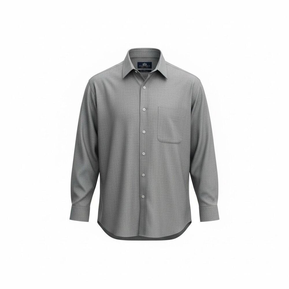 Stafford wrinkle free long sleeve dress shirt